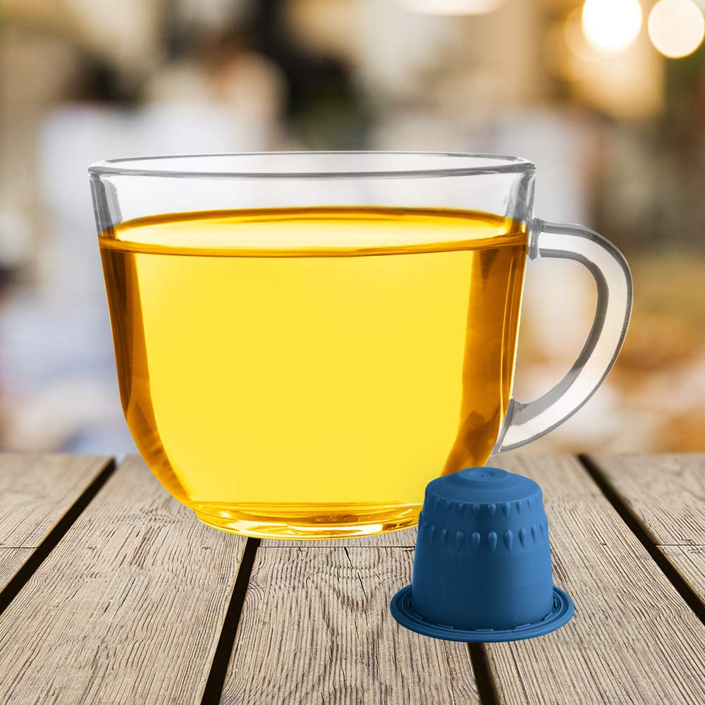 - Zitronentee - Kapselmaschinen - výhradně kompatibilní s NESPRESSO - 40 kapslí