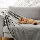 UGG 01465 Bliss Sherpa Throw Deka Plně oboustranná na pohovku nebo postel Lze prát v pračce Snadná údržba Měkké plyšové nadrozměrné luxusní deky 178 X 127 cm Seal Naty Shop Peřiny a přikrývky