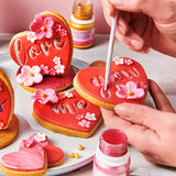 Funcakes Metallic Food Paint, Copper Color: Vytvořte kovové efekty na fondánu, marcipánu, královské polevě a sušenkách. 100% jedlé potravinářské barvivo, Halal, vhodné pro vegetariány a vegany. 30 ml.