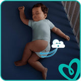 Plenky Pampers 81657566 Baby-Dry Pants, bílé