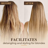 Intea Chamomile - Blonde Reflections Hair Mask - Hydratuje a vyživuje blond vlasy - 250 ML Naty Shop Hair Mask