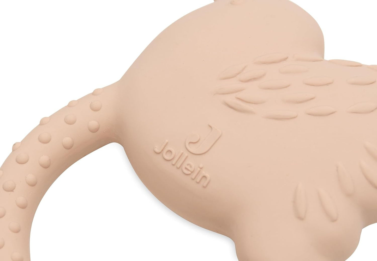 Dětské kousátko z přírodního kaučuku Jollein - Krásní ptáčci - Dětské kousátko - Pomůcka na kousání - Neškodné a bez BPA - Hračka pro miminka