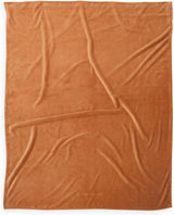 TOM TAILOR Wellsoft deka, 150X200 Cm, 100% Polyester/ Wellsoft, vyšívané logo, WELLSOFT BLANKET Orange (Warm Coral) Deky a přikrývky Naty Shop Orange 150X200 Cm