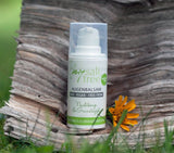 Mysalifree BIO EYE BALM, intenzivní oční krém proti vráskám pro citlivou pleť, s granátovým jablkem a okrem, 15 ml Kosmetika a kosmetika Naty Shop