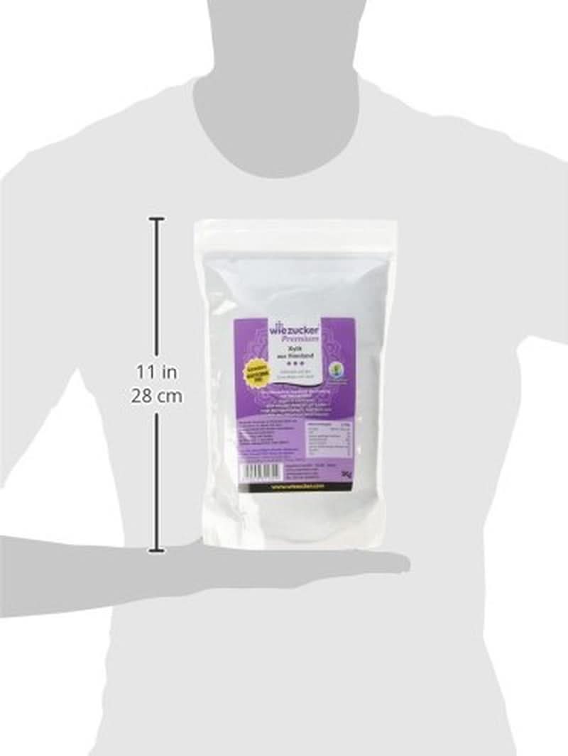 Originální březový cukr z Finska, 1 Kg sladidla Naty Shop