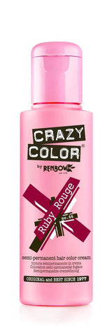 GO TOXIC UV semipermanentní krém na barvení vlasů, 100 ml (1 balení) Naty Shop Ruby červená barva na vlasy 100 Ml (1 balení)