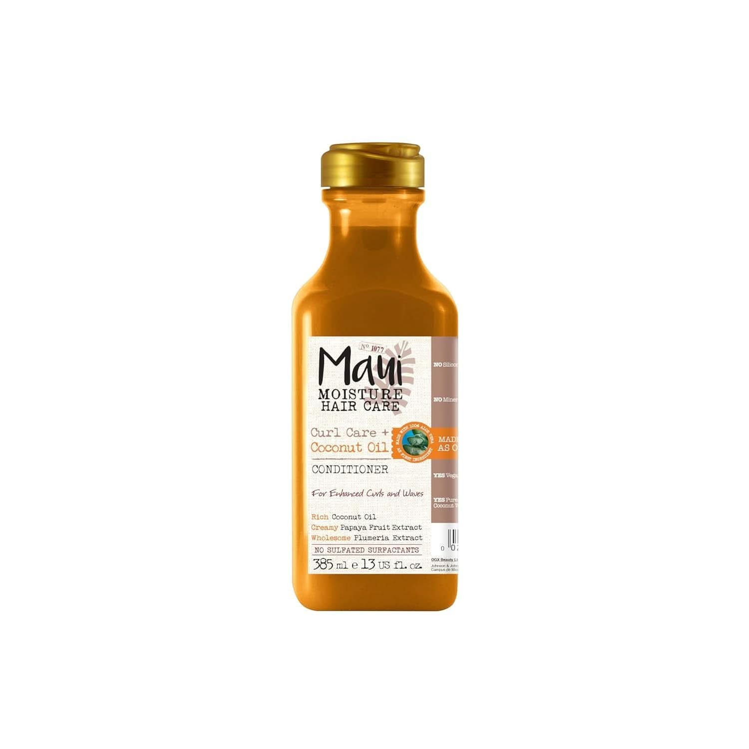 Maui Moisture Curl Quench + kondicionér s kokosovým olejem 385 ml Naty Shop sprcha a koupel