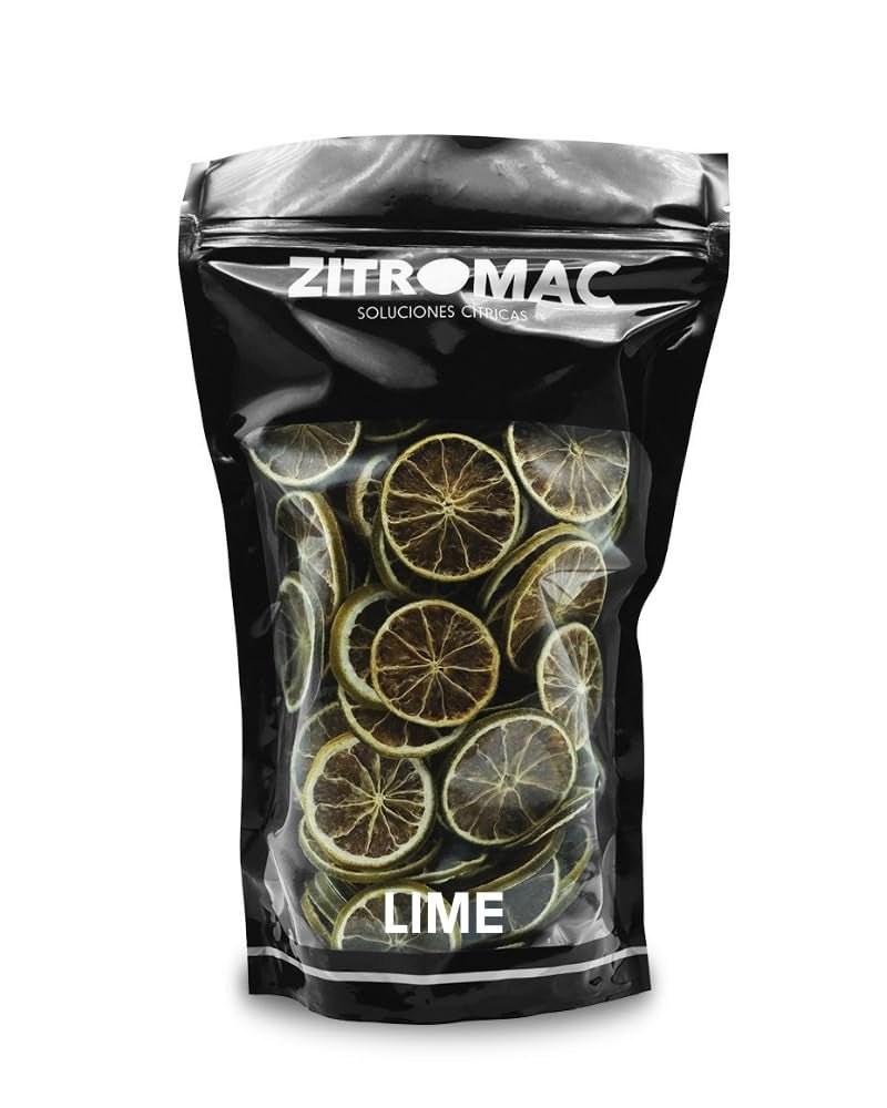 200gr Sušené limetky do koktejlů|sušené ovoce do koktejlů bez cukru, dekorace, pečení, Vánoce, nápoje, čaj|100% přírodní Sušené plátky limetky na gin, koktejlový večer Sušené produkty Naty Shop Limes
