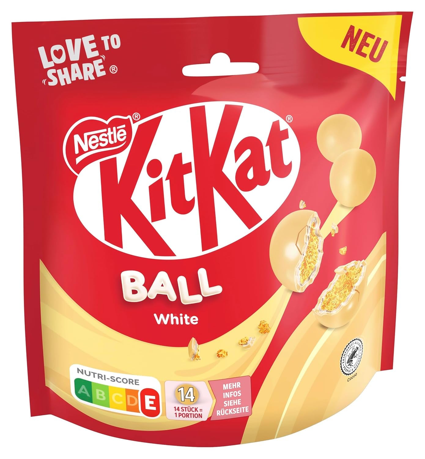 NESTLÉ bílé kuličky, balení 1 ks (1 x 130g)