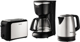 Tefal CM3408 Skleněný mini kávovar (600 W, 6 šálků) černý/nerezová ocel, CM340811
