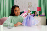 Mattel Wicked: Part 2 od Universal Pictures Glinda Deluxe Doll s odnímatelným oblečením a 3 doplňky, inspirováno filmem, JFM13, [Vícebarevné]