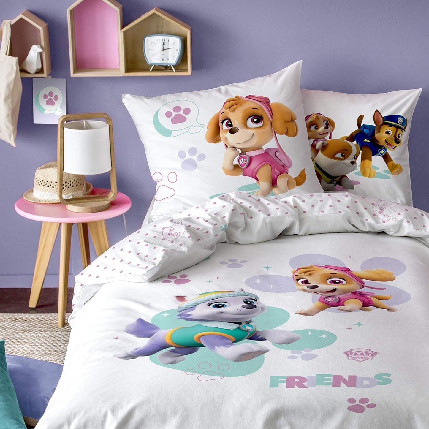 Povlečení Paw Patrol, 2 kusy, pro dívky Povlečení - dětské Naty Shop Výchozí název