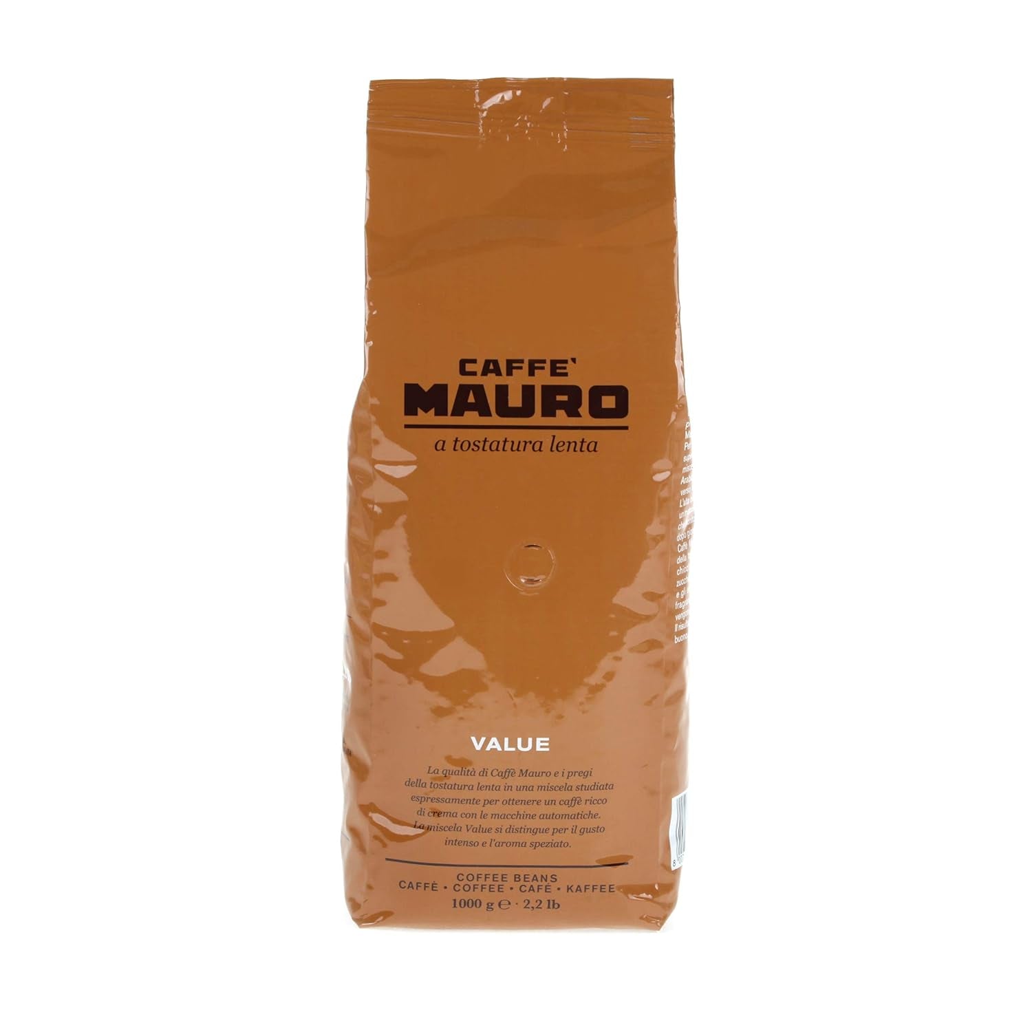 Káva Espresso Mauro - Hodnota pro stroje, 1000 g zrn
