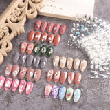 4 Blatt 3D Nálepka na nehty Frühling Blume Nagelaufkleber 5D Stereoskopisch Selbtklebend Nálepka na nehty Dekoration Nageldesign Zubehör