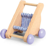 Hape Baby Room - Dřevěná sada pokojíčku pro panenky, Nábytek pro panenky, Doplňky k domečku pro batole, Miniaturní dětský pokoj s houpačkou a doplňky, 3 roky stará hra na hraní