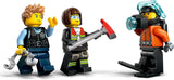 Kombinovaná sada LEGO City s helikoptérou, lvím autem a ponorkou a 3 minifigurkami - sestavitelná autíčka pro chlapce a dívky od 7 let - dárek k narozeninám a svátku 60462 Stavebnice Besuche den LEGO-Store
