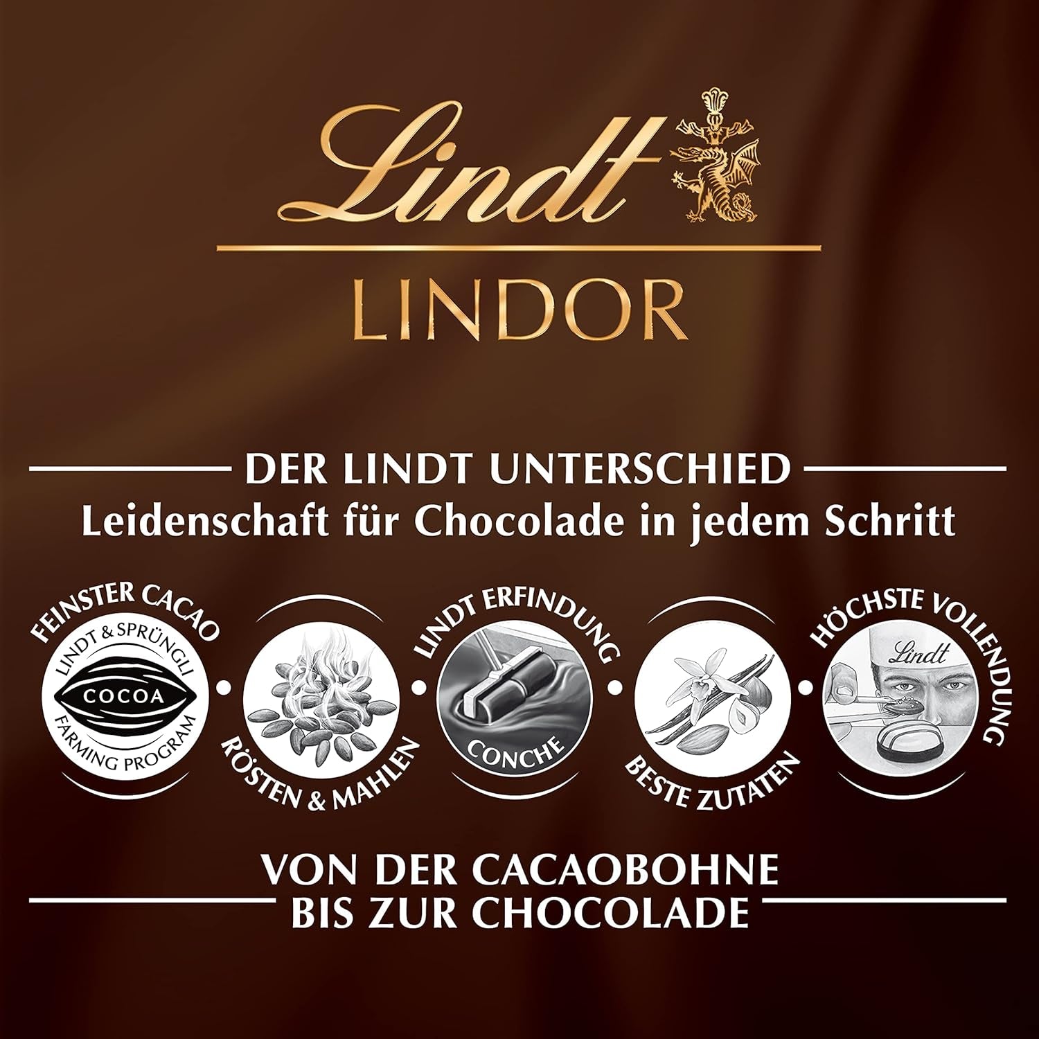 Lindt bílé čokoládové kuličky LINDOR | 137g sáček | Přibl. 10 bílých čokoládových kuliček s náplní rozplývající se v ústech | Čokoládový dárek | Čokoládový dárek