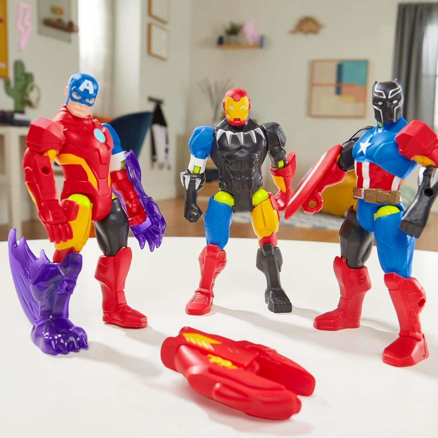Mixmashers Marvel Captain America Avengers Mix-and-Match akční figurka a příslušenství Akční figurky Naty Shop