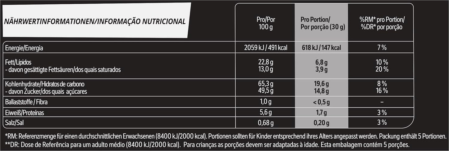 Čokoládová tyčinka LION Black & White, svačina s intenzivní chutí, křupavá čokoláda a křupavé lupínky, náplň do brownies, jedinečný zážitek z lahodné chuti, 1 balení (5 x 30 g)