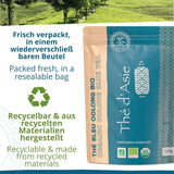Khla - Bio Oolong Tea 100 G - Modrý čaj - Přírodní sypaný čaj - Organický asijský čaj - Sypaný a řezaný - Bylinný a louhovaný čaj - Z Číny