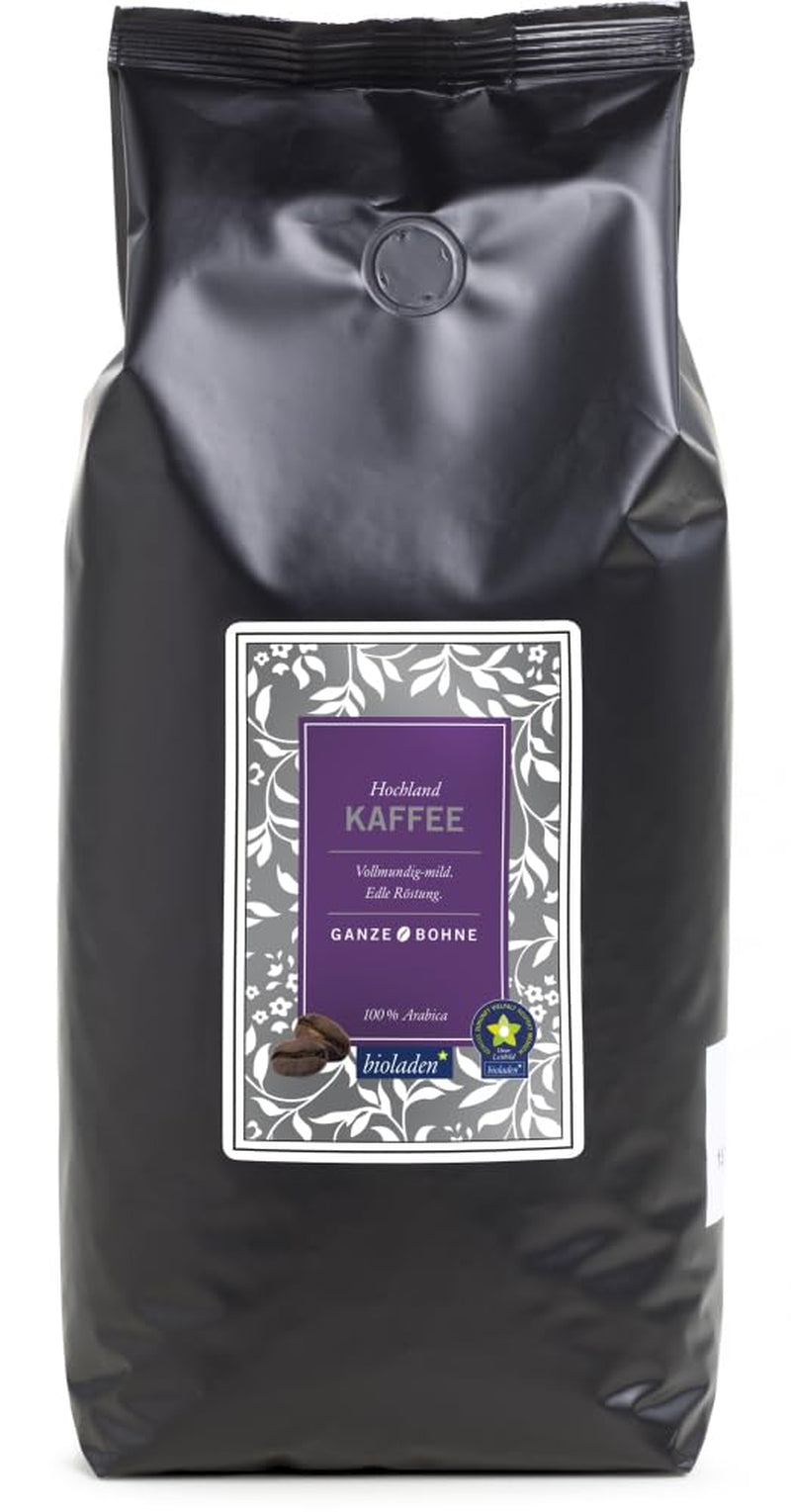 Highland celozrnná káva 6 x 1 kg