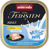animonda Vom Feinsten Mokré krmivo pro dospělé kočky, odrůda kuře, 6 x 100 g