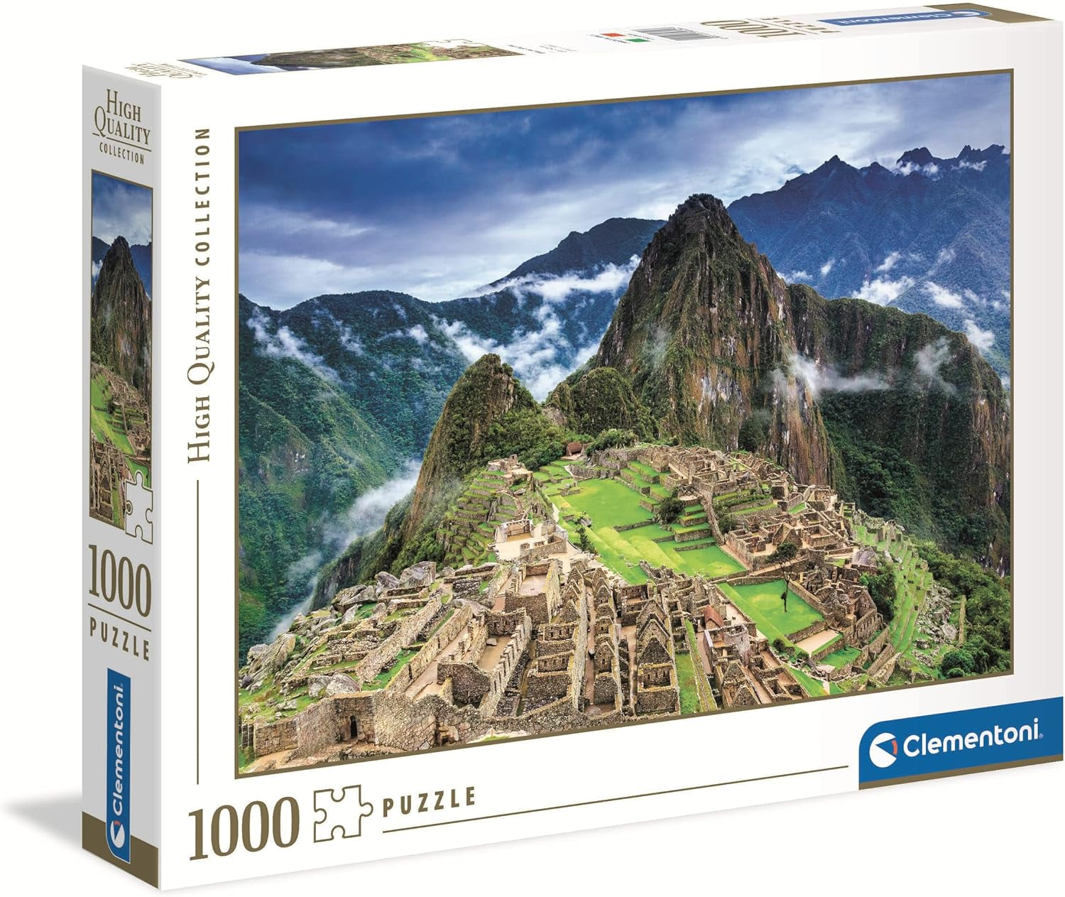 Clementoni 39604 Machu Picchu - 1000dílné puzzle od 9 let Barevné puzzle pro dospělé s výraznými barvami Dovednostní hra pro celou rodinu Pěkný dárek s nápadem Puzzle Naty Shop Výchozí název