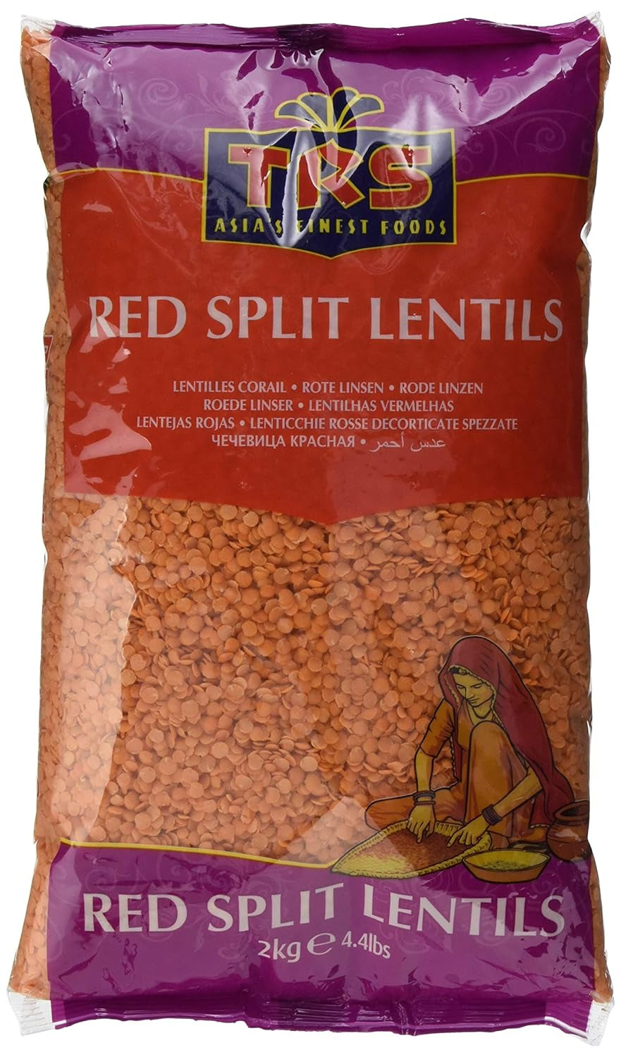 TRS – Červená čočka – (1 X 2 KG)