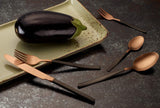 Sada příborů Echtwerk Positano Due-Bronze, Black Edition, 20 kusů, 4 osoby Kuchyň Naty Shop