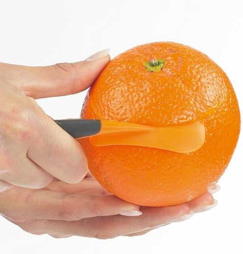Lurch 10047 škrabka na pomeranče s nylonovou čepelí pro snadné čištění škrabka Naty Shop