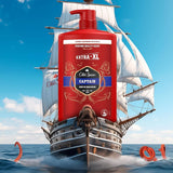 Old Spice Captain 3v1 sprchový gel a šampon pro muže, 1litrový sprchový kout a vana Naty Shop