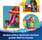 LEGO Ç€ Disney Encanto Mini House, stavebnice pro dívky od 5 let, fantasy hračka a stavebnice s panenkami Mirabel a Antonio Mini, figurkou Kapybary a klíčem 43261 Stavebnice Besuche den LEGO-Store