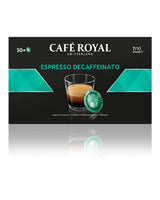 Espresso Forte 50 Pads pro profesionální Nespresso kávovar - 7/10 Intenzita - UTZ-zertifiziert & Espresso Decaffeinato 50 Pads pro profesionální Nespresso kávovar - 7/10 Intenzita