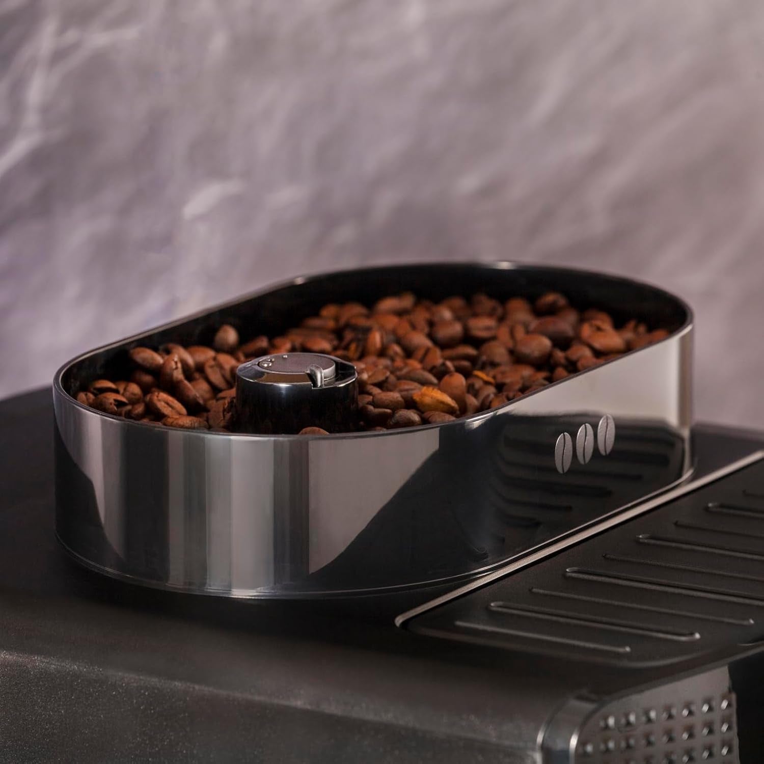Espresso kávovar Krups Roma EA81M8 1,7 l, 3 nastavení teploty, 3 textury mleté ​​kávy, černá