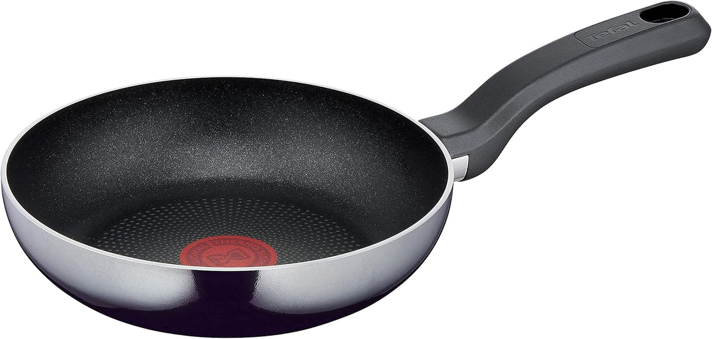 Tefal D52606 Resist, titanová nepřilnavá vrstva Hrnce a pánve Naty Shop 20 cm