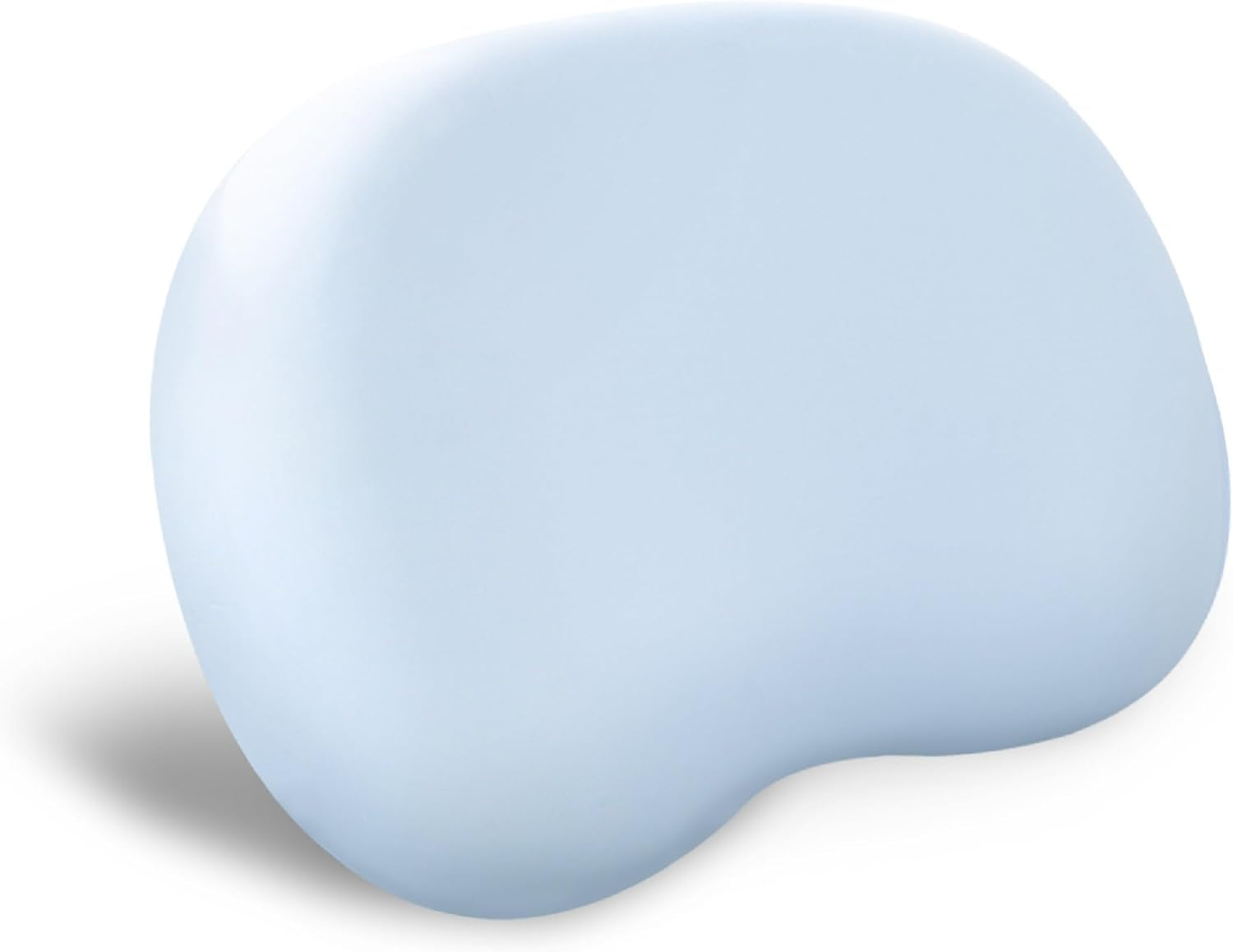 EGO HOME polštář z paměťové pěny 40x80 cm s drcenou paměťovou pěnou - prodyšný, ergonomický polštář pro podporu krku pro spáče na boku, zádech nebo břiše - certifikováno Oeko-Tex - pratelný potah