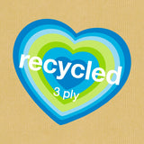 Renova 100% RECYKLOVANÝ toaletní papír 9 rolí, bílý, normální