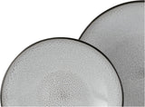 CreaTable, 23964, Serie Malmö, 18dílný Geschirrset für 6 Personen, Teller Set aus Steinzeug, spülmaschinen- und mikrowellengeeignet, Qualitätsproduktion