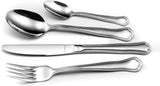 Amefa příbory CONTOUR URFE, 6 osob, leštěná nerezová ocel, 24 kusů Kitchen Naty Shop
