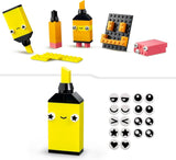 LEGO 11027 Classic Neon Kreativní stavebnice, Stavebnice, Stavebnice s modely: auto, ananas, mimozemšťan, kolečkové brusle, figurky a další, pro děti od 5 let Stavebnice Besuche den LEGO-Store