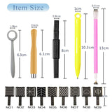 14 Stück Nail Art Werkzeug Magnetstift DIY Magic 3D Magnet Stick Set Verwendung Mit Cat Eye Gel Pulver Oder Nagelack - Magnetic Stift Katze Eye Pen Für Ideal Katzenaugen Magische Effekt