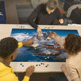 Ravensburger Puzzle 17081 - Hamnoy, Lofoty - 3000 dílkové puzzle pro dospělé a děti od 14 let, Norsko puzzle na šířku Puzzle Naty Shop