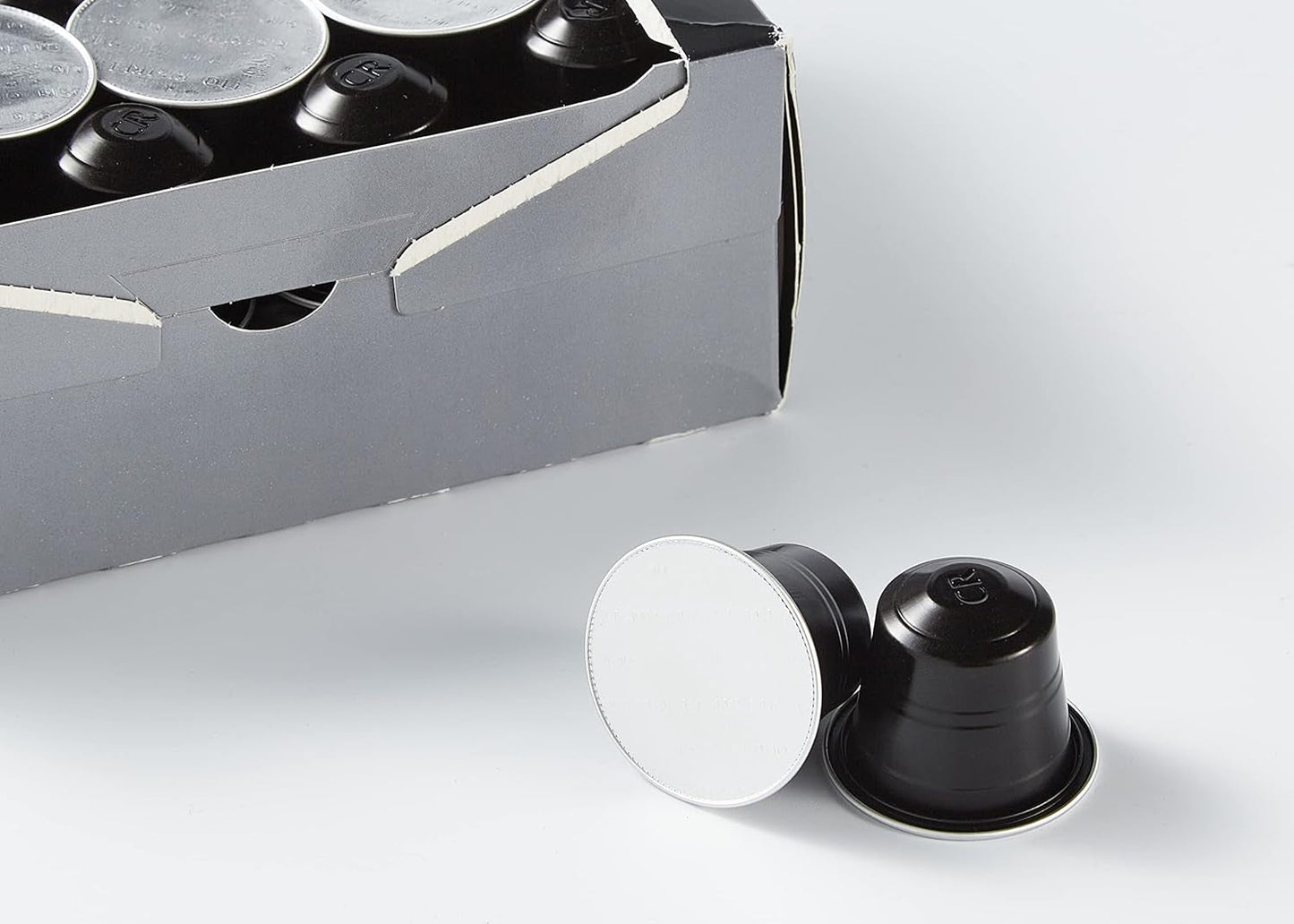 Café Royal Ristretto 36 Kapsel für Nespresso Kaffee Maschine - 9/10 Intensität - UTZ-zertifiziert Kaffeekapseln aus Aluminum (Backung mit 3)