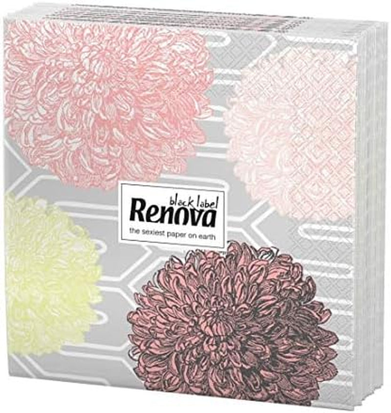 Papírové ubrousky Renova, vysoce zdobené, 20 kusů, 110 G