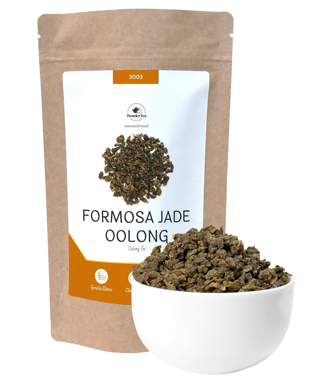Formosa Jade Oolong, Tung Ting Jade Oolong, Prémiový polofermentovaný čaj s charakterem zeleného čaje, Tchajwanský čaj Nantou | Čaj Wondertea Formosa Jade Oolong (100 g)