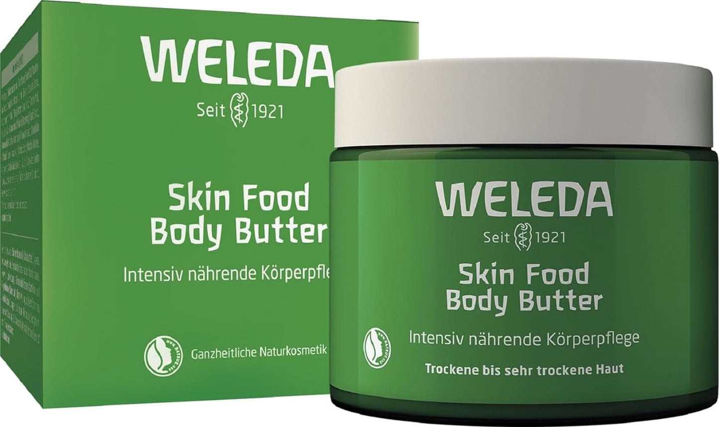 WELEDA Organic Skin Food Body Butter, Unisex tělový krém pro péči o suchou a drsnou pokožku, 150 ml Sprcha a koupel Naty Shop