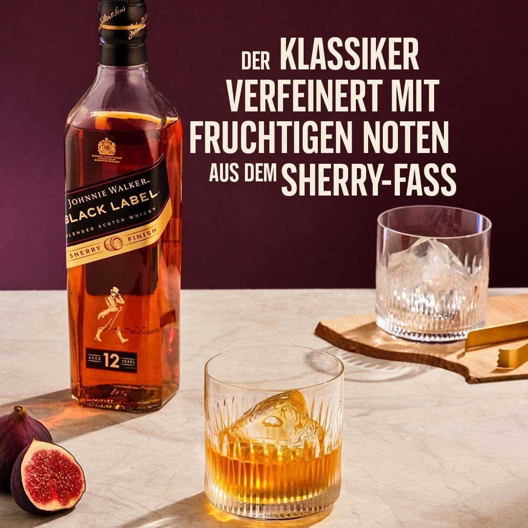 LINDOR čokoládové kuličky s lískovými oříšky, pytel 1 kg + sud Johnnie Walker Sherry 0,7 litru