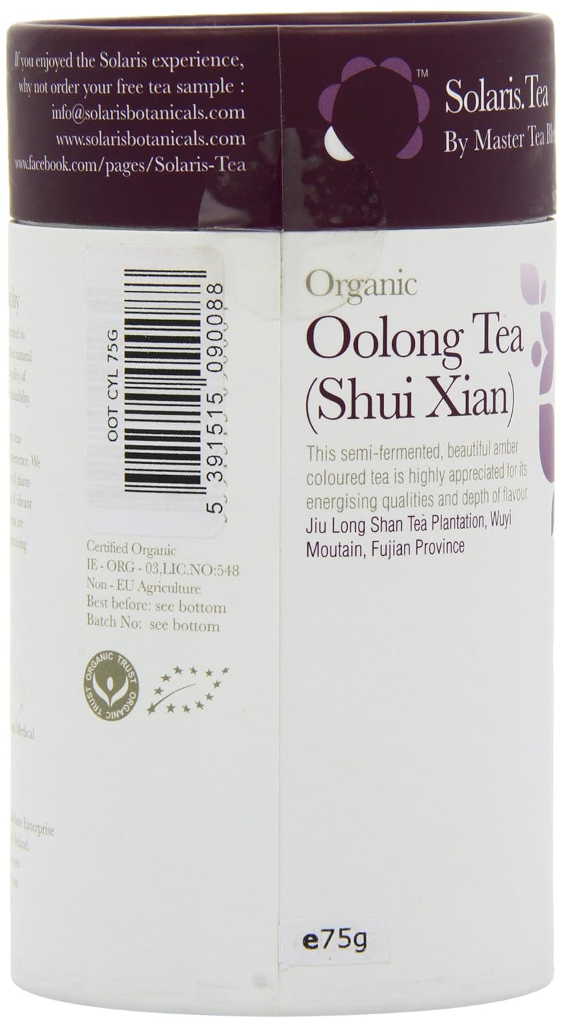 Organický oolong (Shui Xian), balení 1 ks (1 x 75 g)