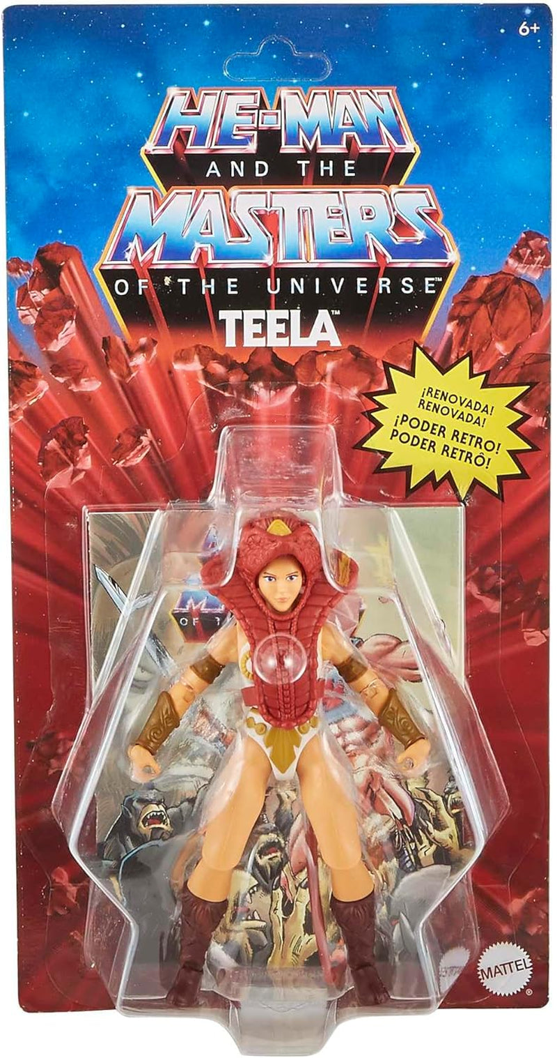 Masters of the Universe GNN91 - Origins Akční figurka (14 cm) Teela, akční figurka na hraní a sběr od 6 let Akční figurky Naty Shop