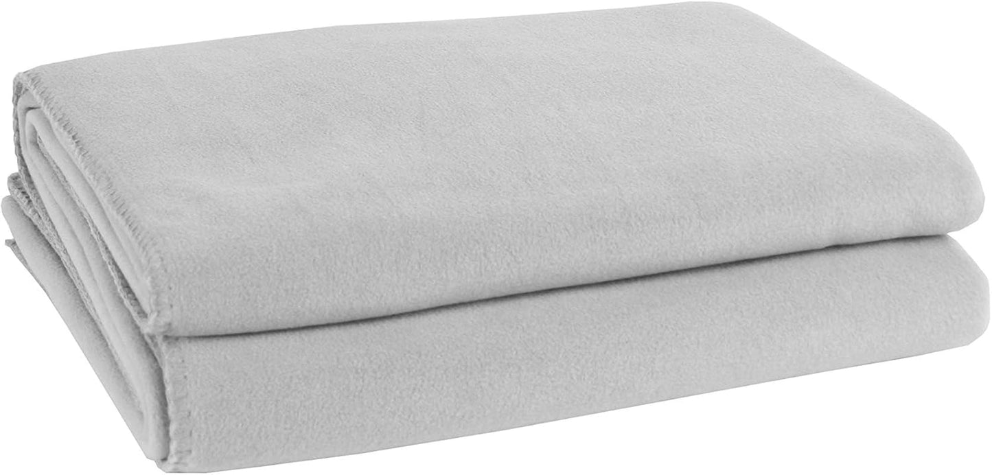 Deka Zoeppritz v barvě: Červená, Vyrobeno z 65% Polyester, 35% Viskóza, Rozměr: 160X200 Cm, 103291-235-160X200 Postele a peřiny Zoeppritz od roku 1828 920 Světle šedá Melange 110X150 Cm